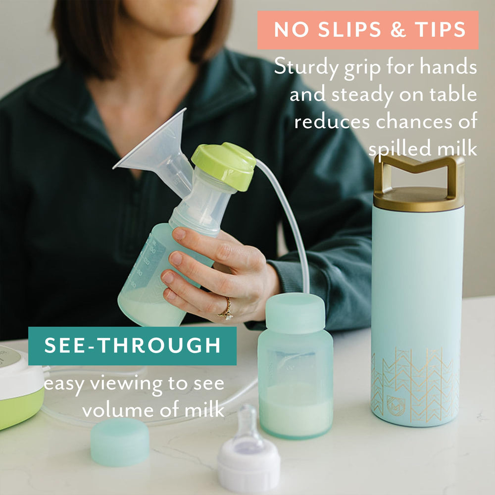 Mila's Keeper bottle depicted boiling or freezing to show durability.