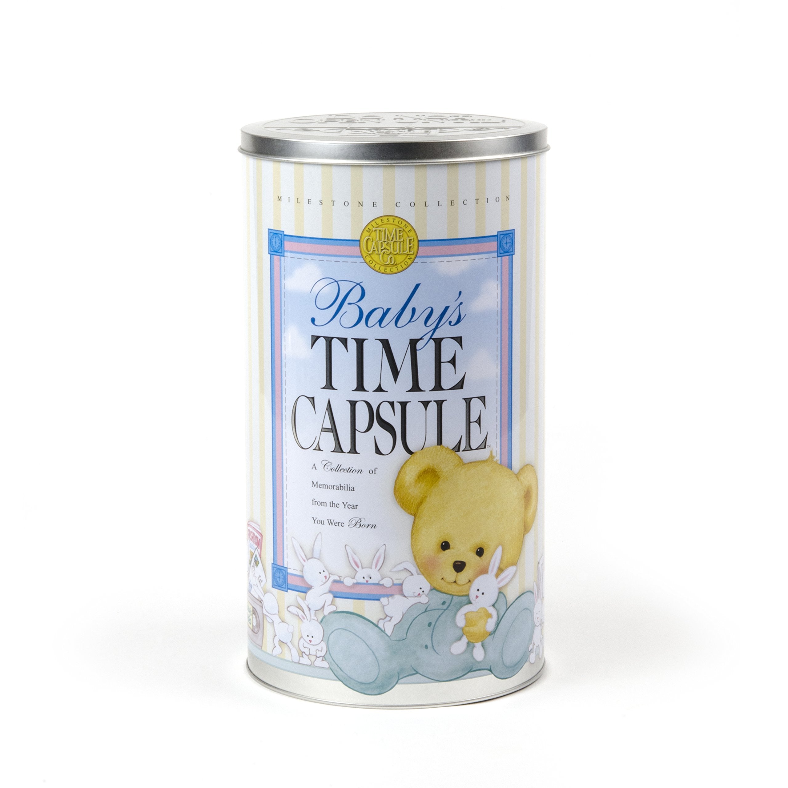 Milestone Collection baby's time capsule 22-piece gift set ready for gifting moments.