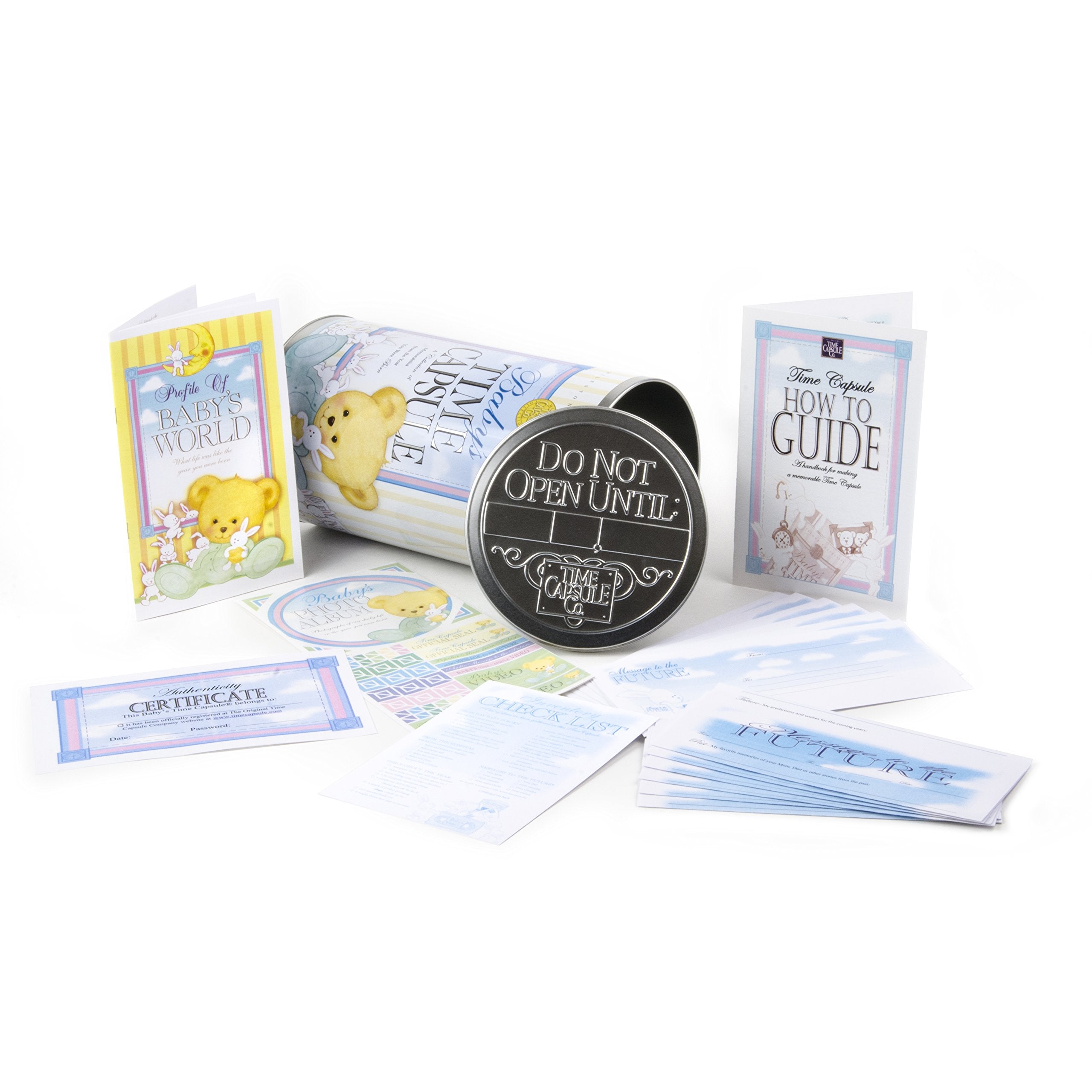 Milestone Collection gift-ready packaging communicates thoughtful baby gift appeal.