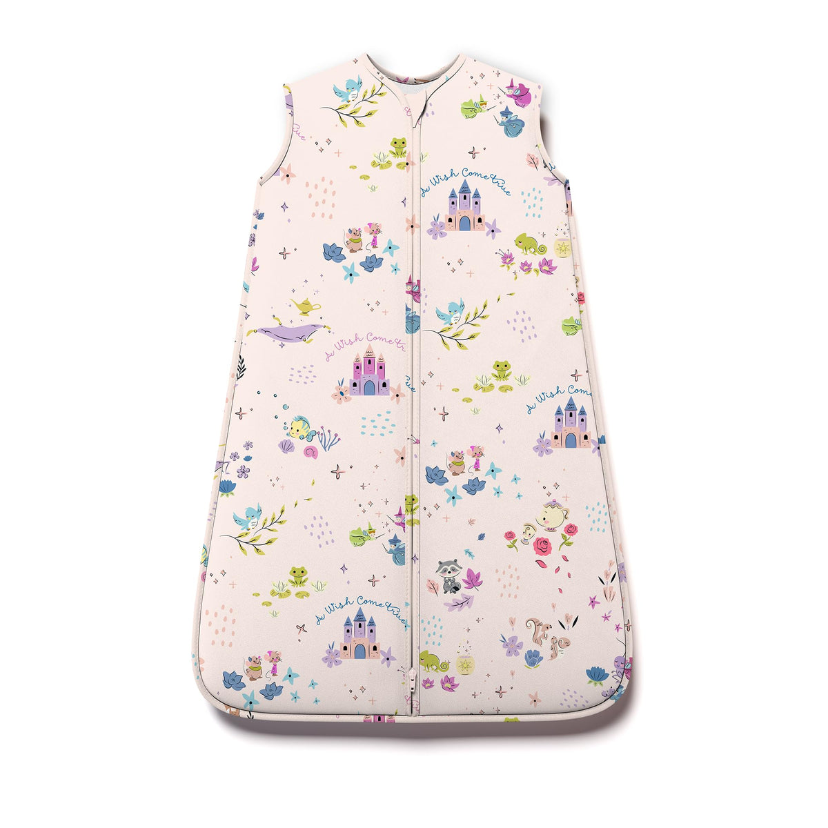 Milk Snob Disney sleeping sack fabric closeup showcasing buttery-soft material for soothing newborn comfort