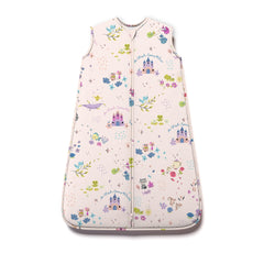 Milk Snob Disney sleeping sack fabric closeup showcasing buttery-soft material for soothing newborn comfort