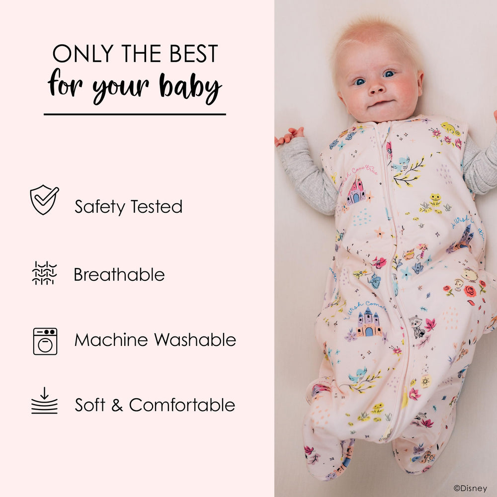 Milk Snob Disney sleep sack wearable design highlighted for day-to-night convenience and toddler transition