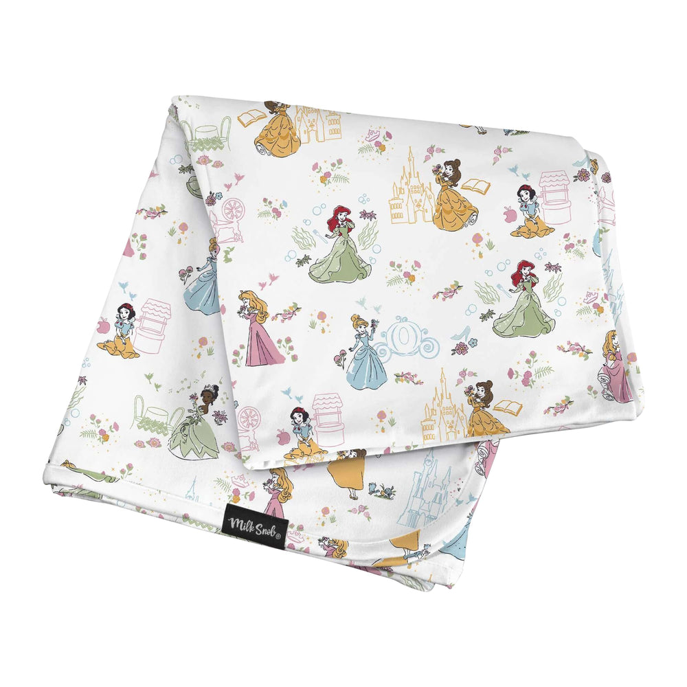 Milk Snob newborn-to-toddler blanket supports growing with child.