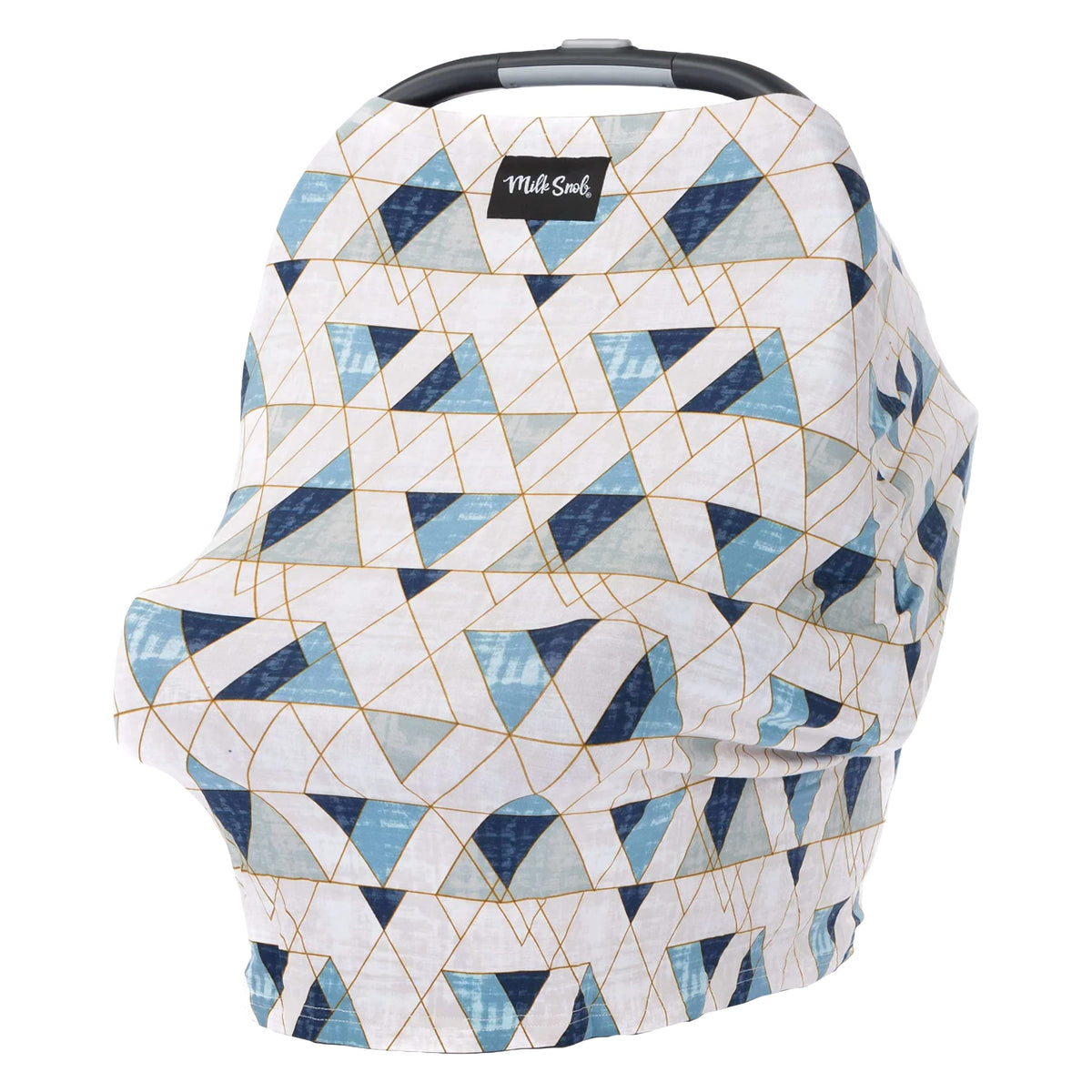 Milk Snob Original 5-in-1 car-seat canopy for private on-the-go breastfeeding.