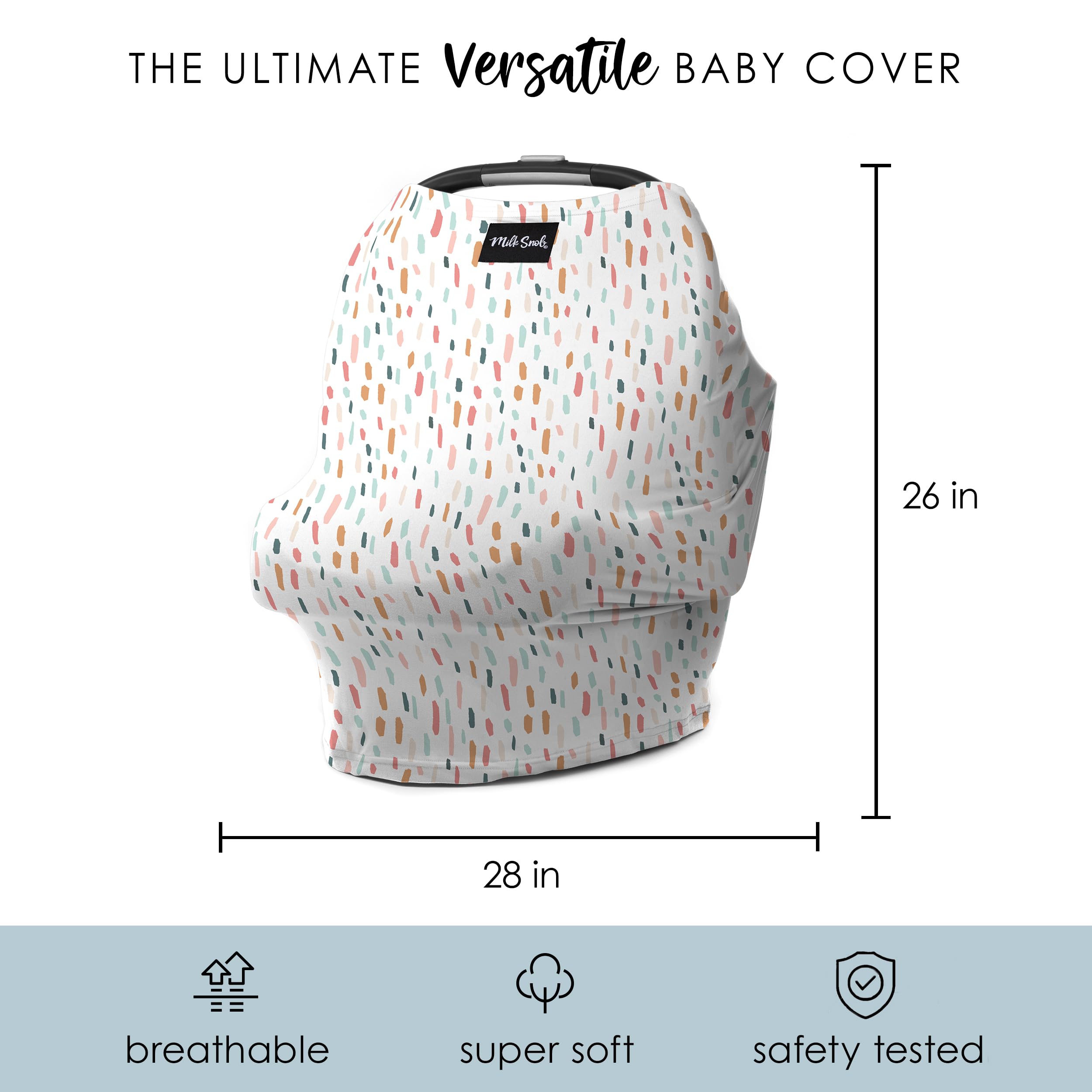 Milk Snob Original 5-in-1 cover gift-ready packaging for new moms.