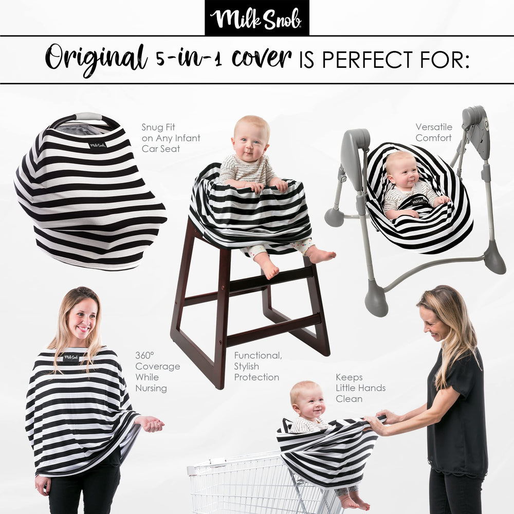 Milk Snob Original 5-in-1 rayon-blend fabric stays breathable