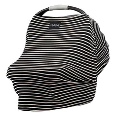 Milk Snob Original 5-in-1 Cover provides breathable privacy during outings.