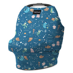Milk Snob Original Disney Pixar 5-in-1 cover Finding Nemo design for versatile baby cover use