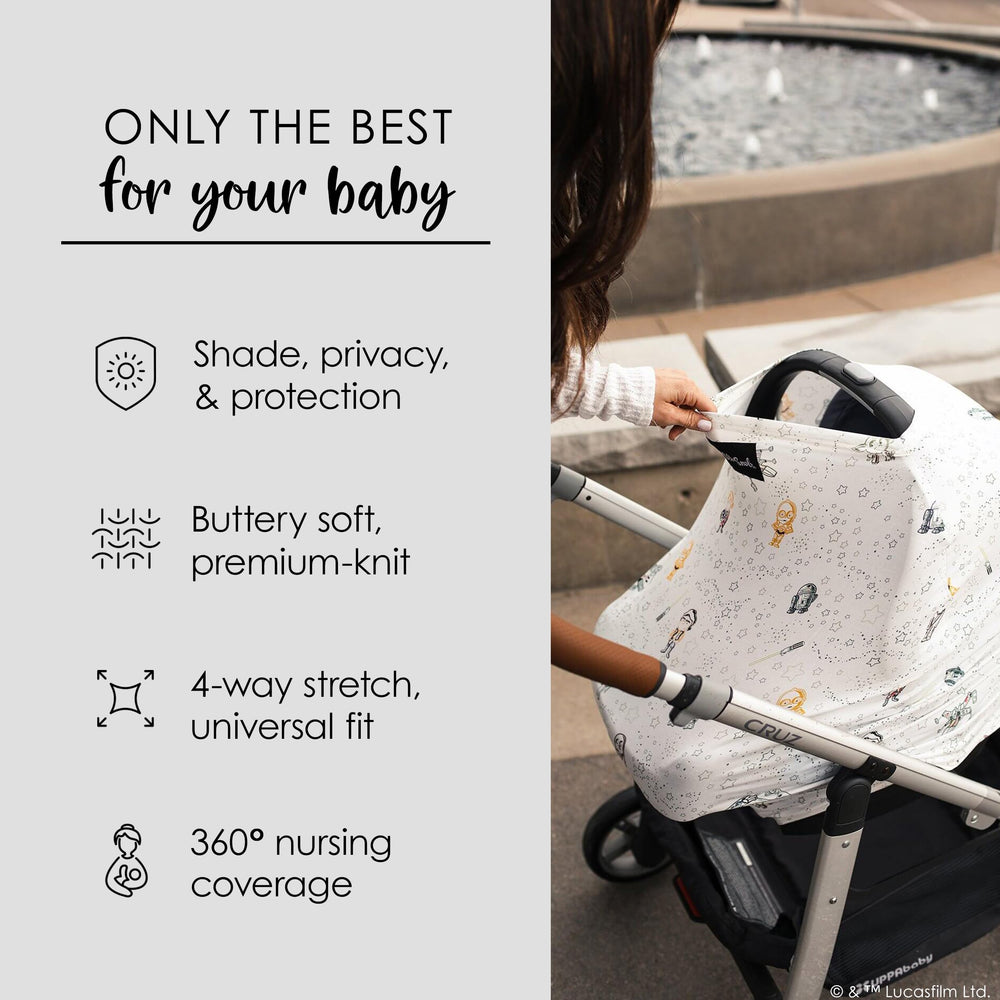 Milk Snob Star Wars 5-in-1 cover high chair cover for mess-free meals