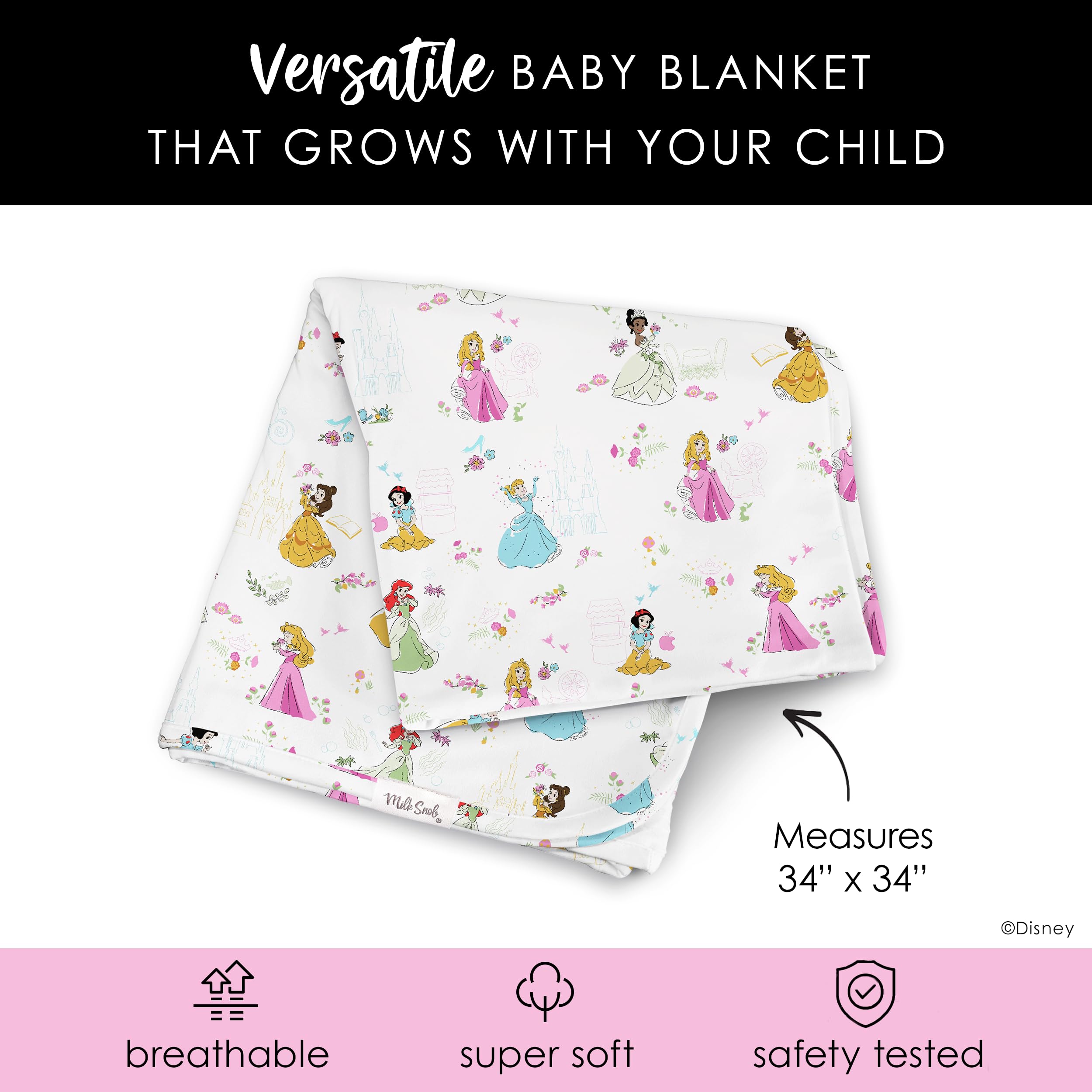 Milk Snob blanket meets US safety standards for peace of mind.
