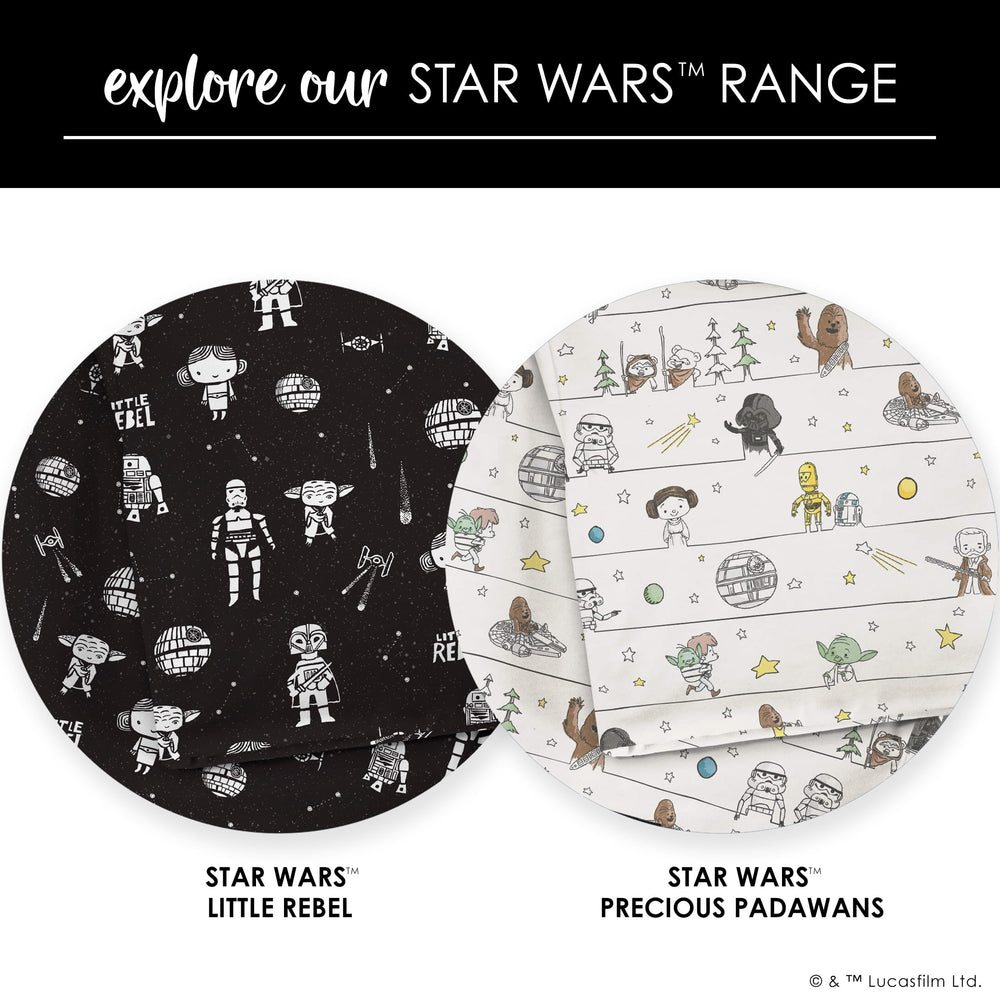 Milk Snob blanket gift-ready packaging appeals to Star Wars fans