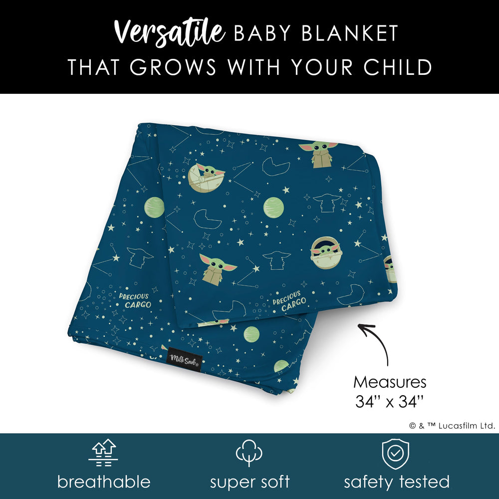 Milk Snob Star Wars blanket doubles as tummy-time mat for play