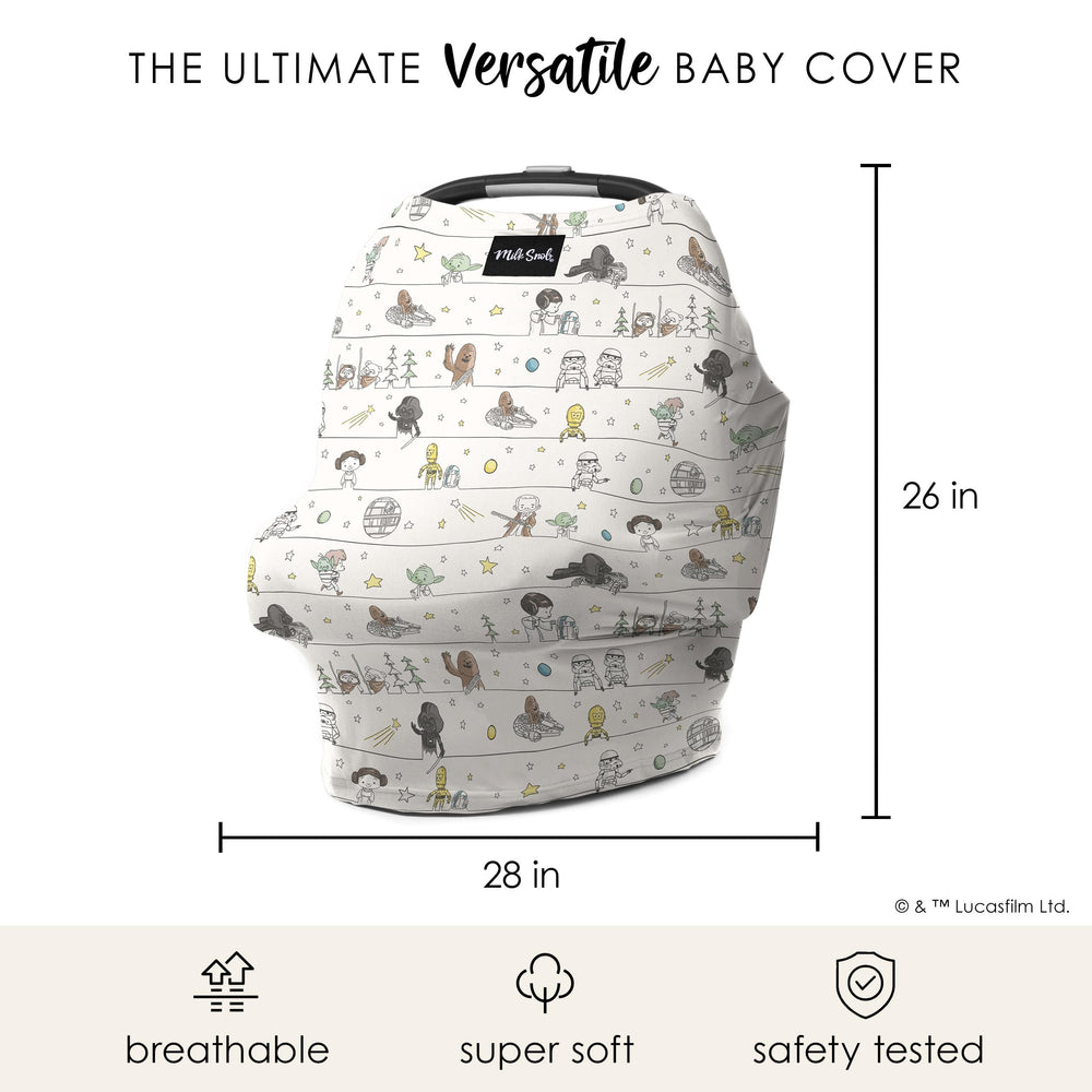 Milk Snob Star Wars cover blocks glare for outdoor naps