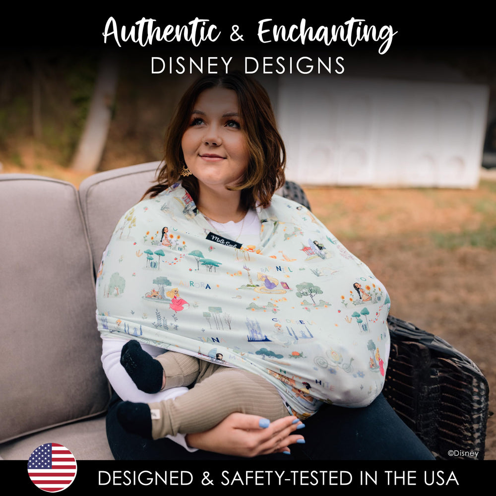 Milk Snob stroller high-chair cover doubles as a lightweight privacy shield
