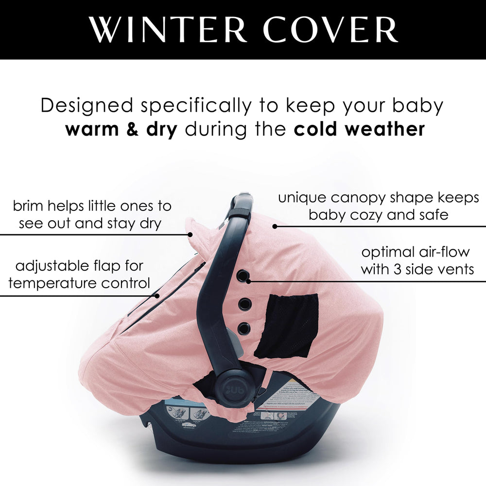 Milk Snob fleece lining close-up shows plush warmth for cold stroller outings.