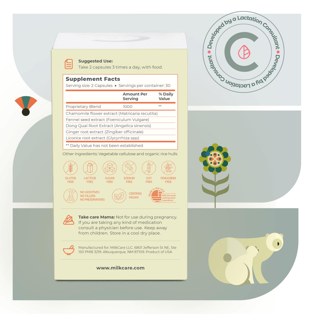 Milkcare Calmi mother nursing scene illustrating supportive breastfeeding routine