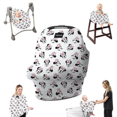 Milk Snob Disney 5-in-1 cover with Minnie Mouse design for private nursing