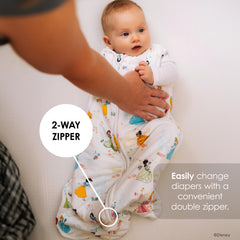 Milk Snob Disney Princess graphic sleep sack adds magical style for everyday moments.