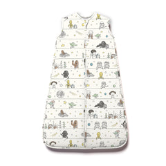 Milk Snob Disney sleeping sack fabric close-up shows buttery-soft material for baby comfort.
