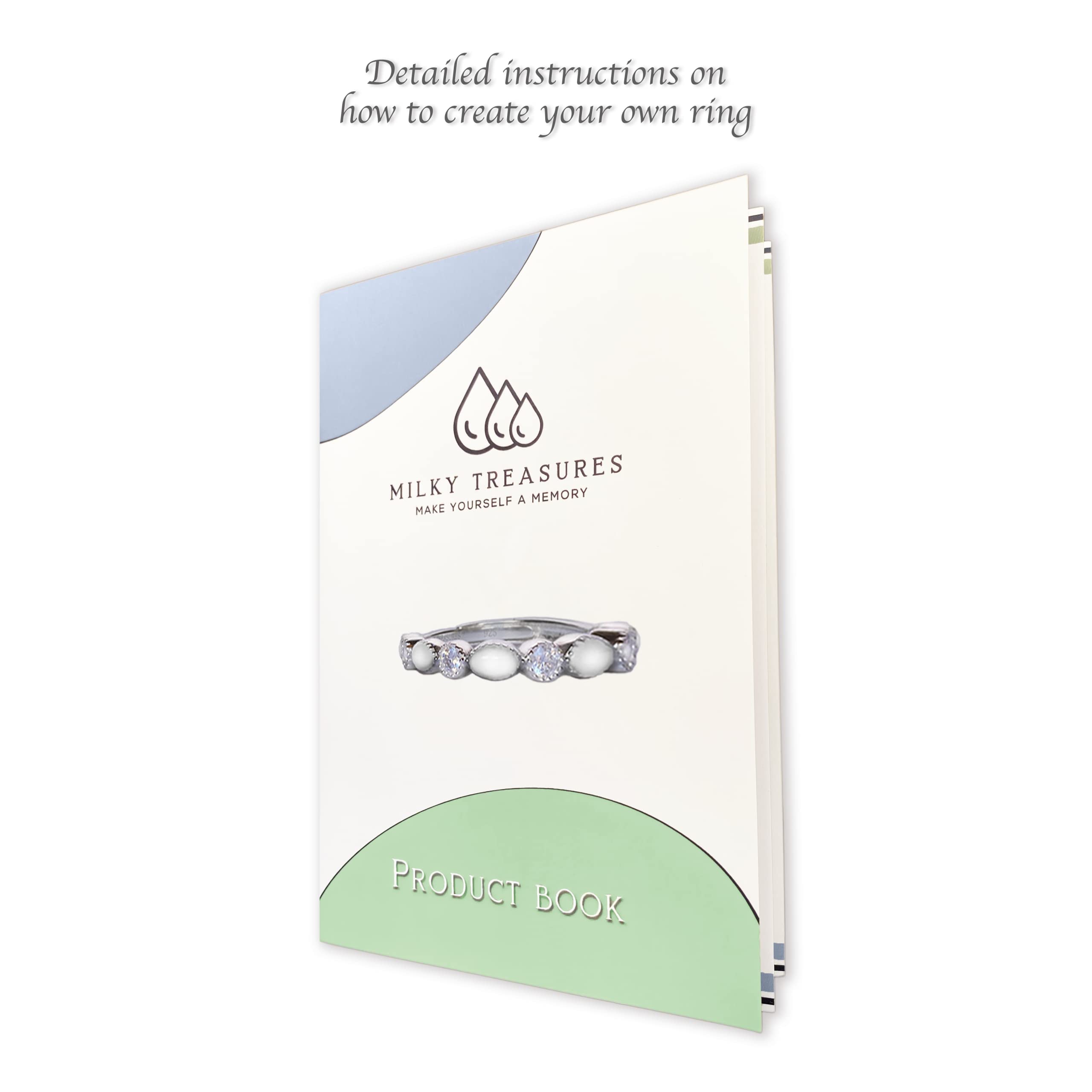 Milky Treasures Instruction book accessed by QR code guides step-by-step