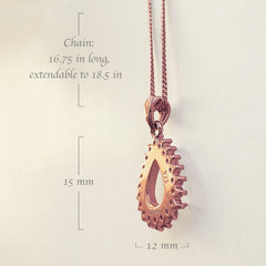 Milky Treasures rose gold plated 925 chain emphasizes elegant wear and length versatility