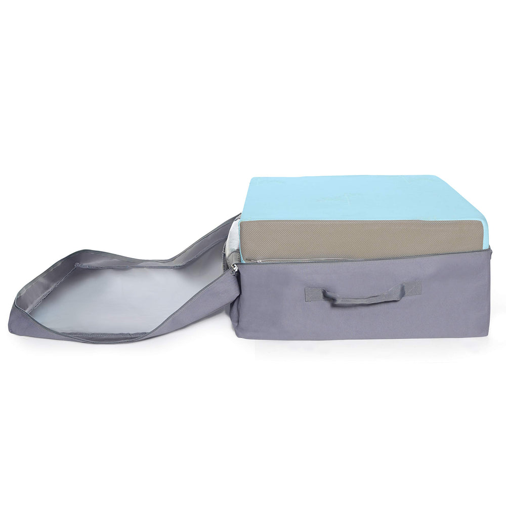 Milliard carry case includes convenient carry handles for portability.