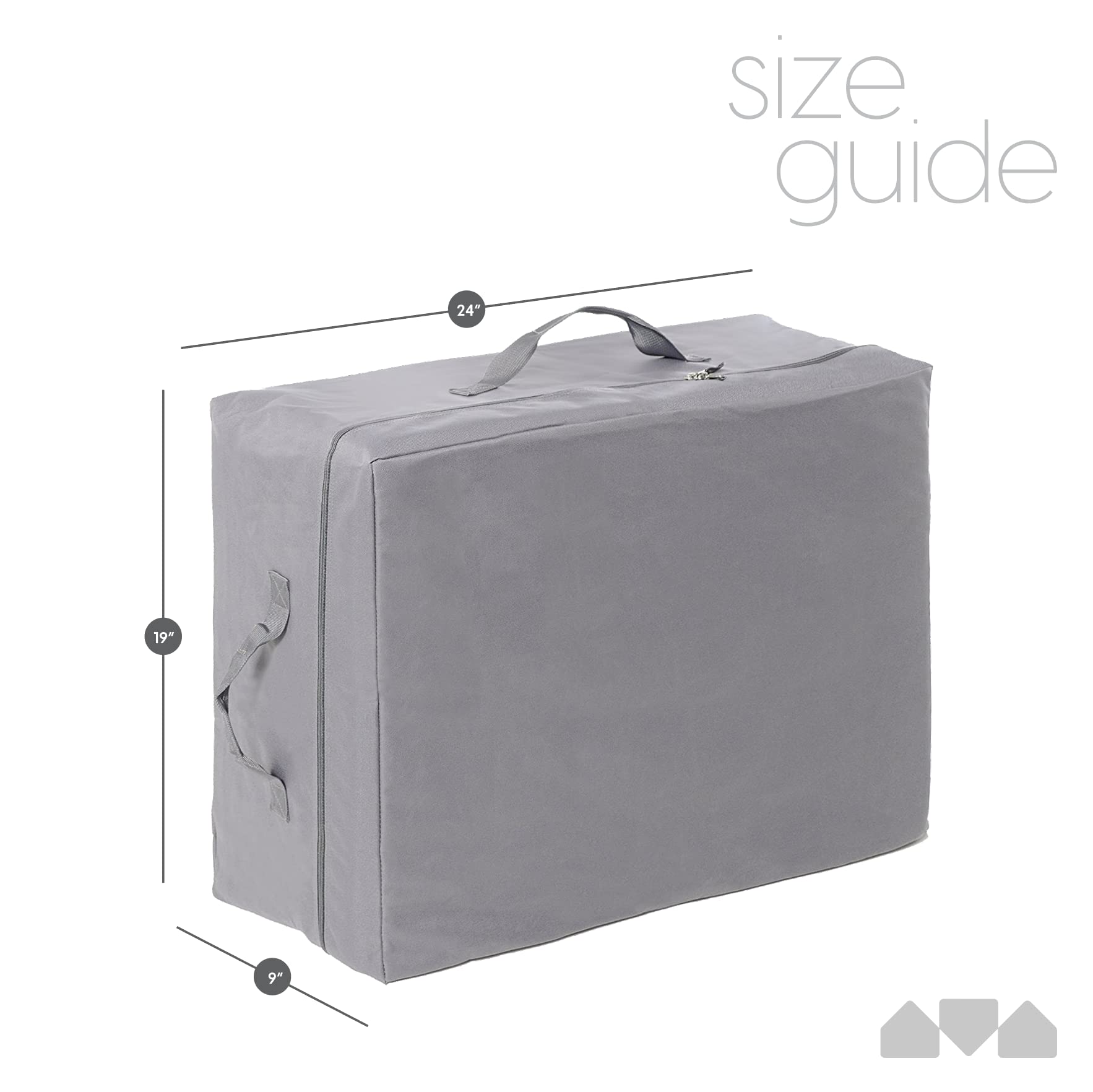 Milliard carry case uses thick polyester canvas for durability.