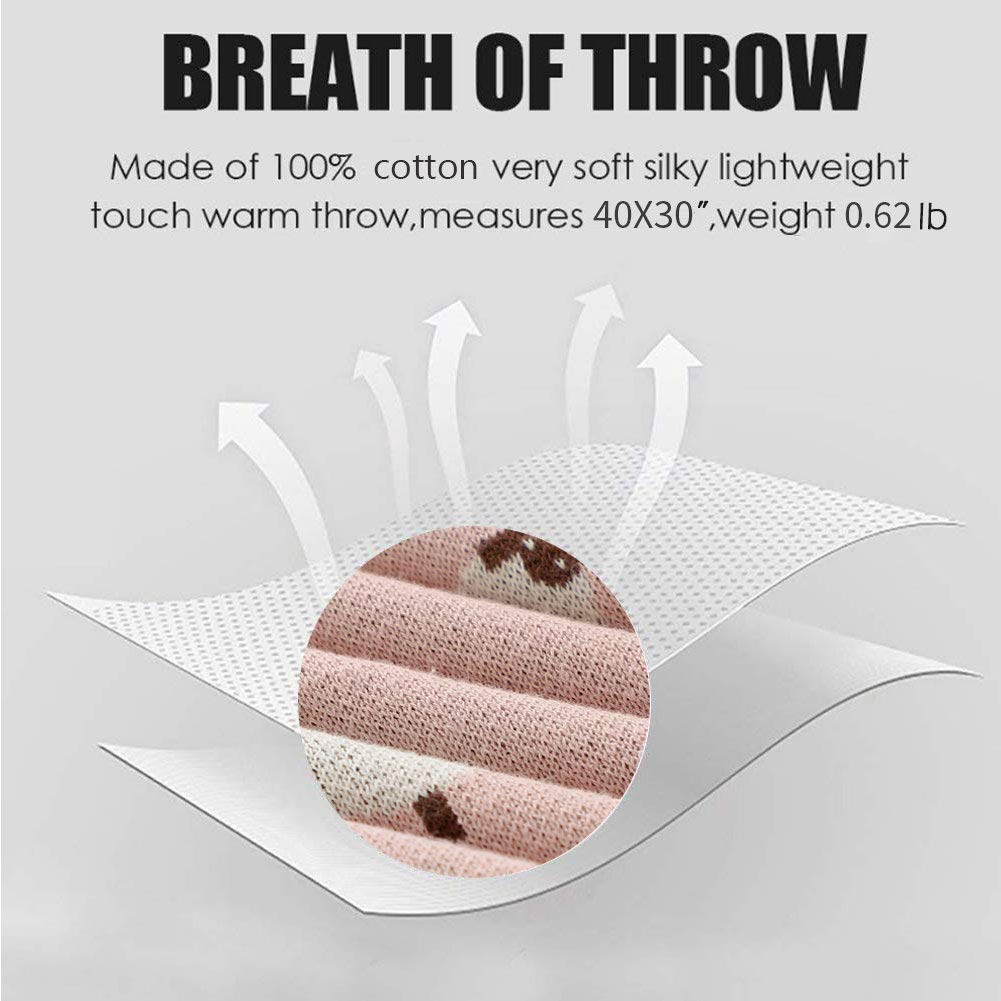 mimixiong blanket shown held for travel and stroller use