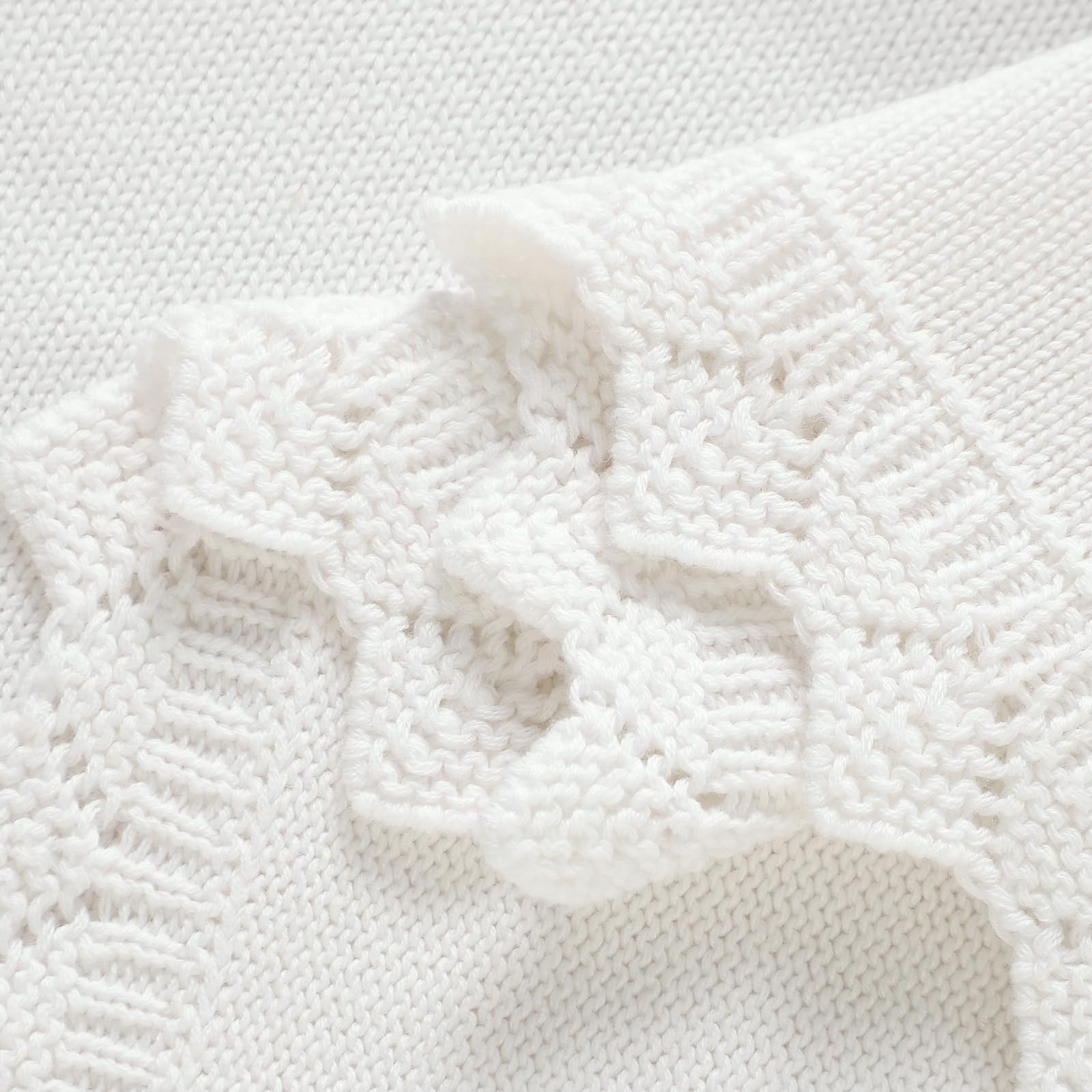 mimixiong cotton baby blanket 30x40 inches, perfect growth range