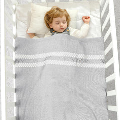 mimixiong baby blanket close-up showing ultra-soft premium cotton feel