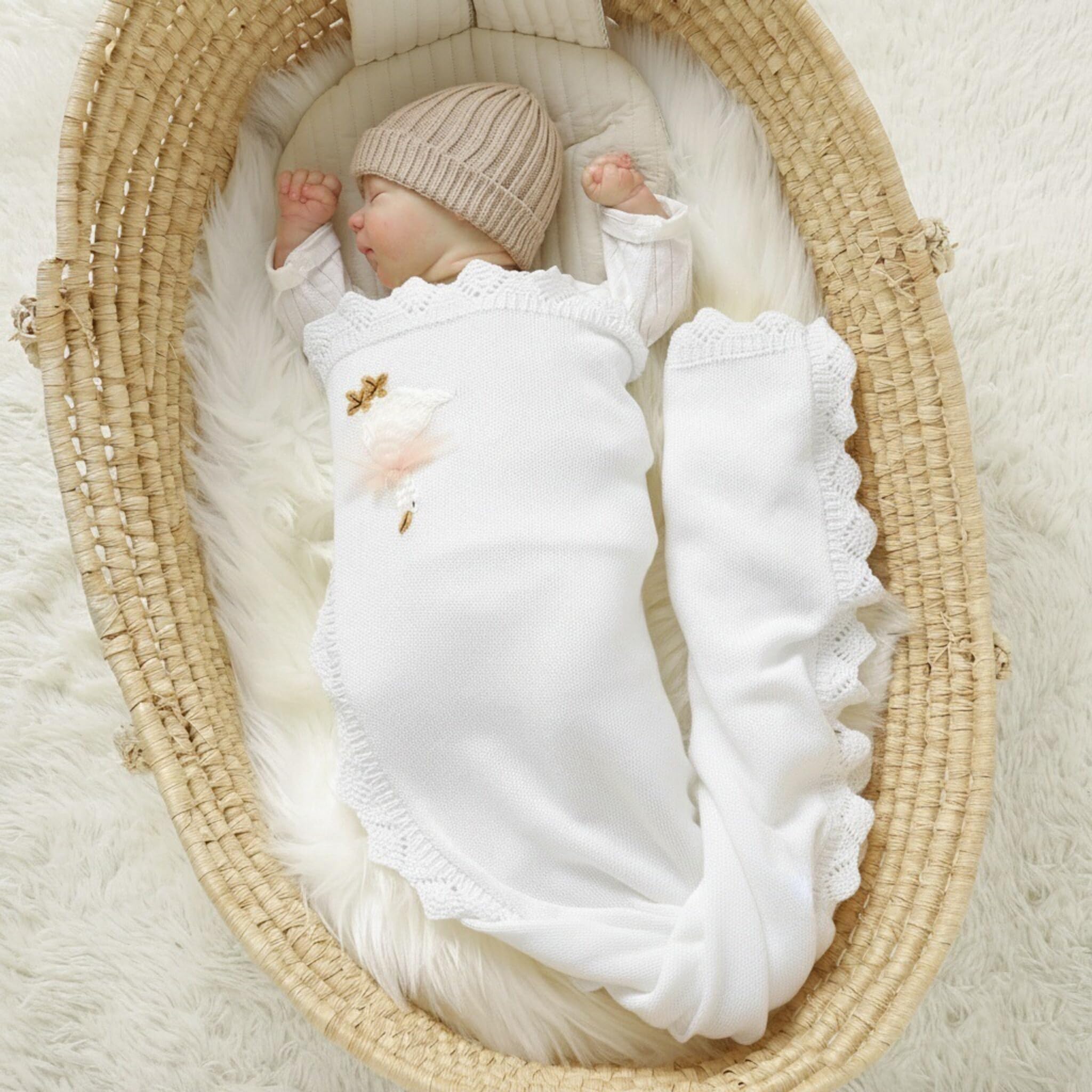 mimixiong cotton baby blanket fabric texture, soft and breathable
