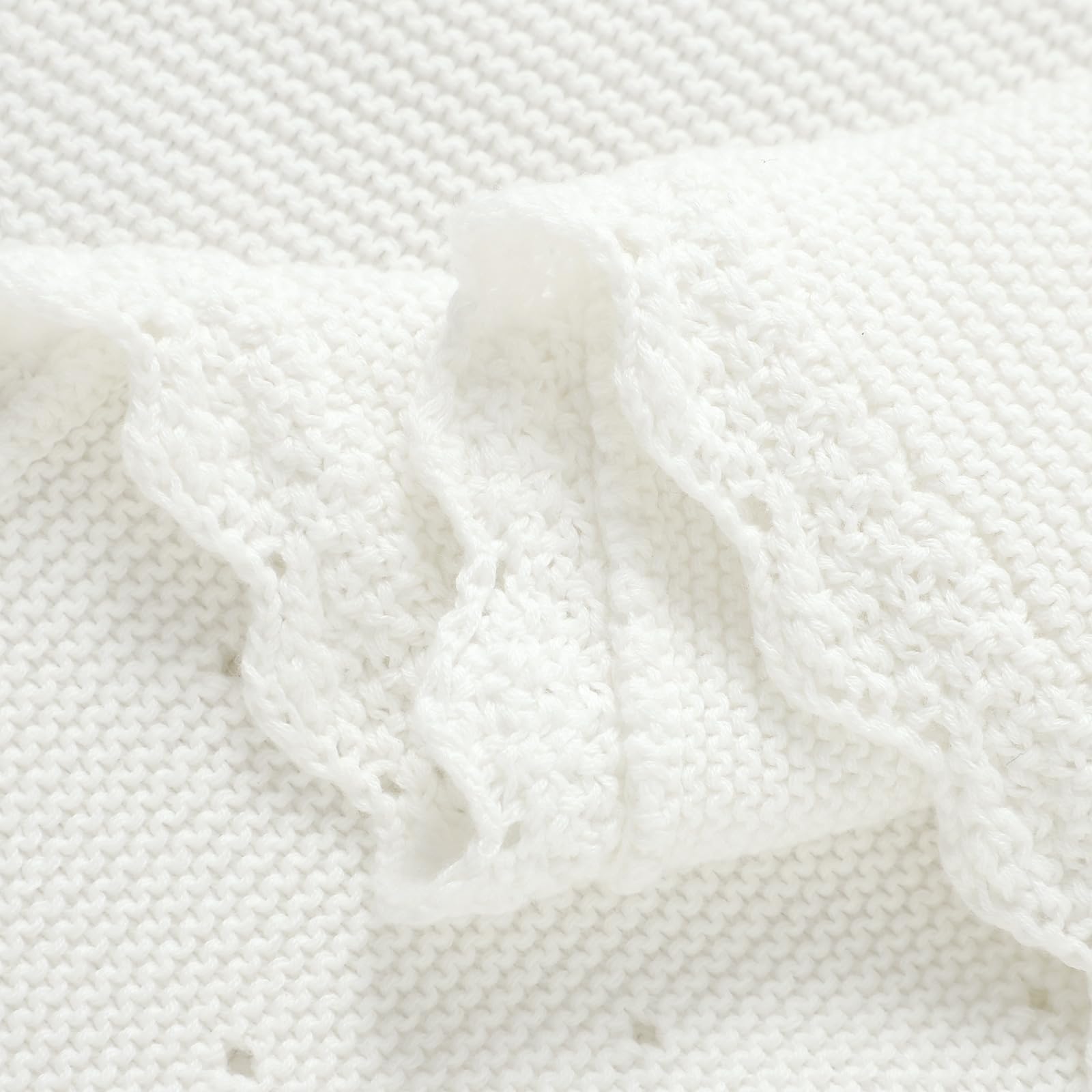 mimixiong machine-washable cotton blanket for easy care and lasting shape