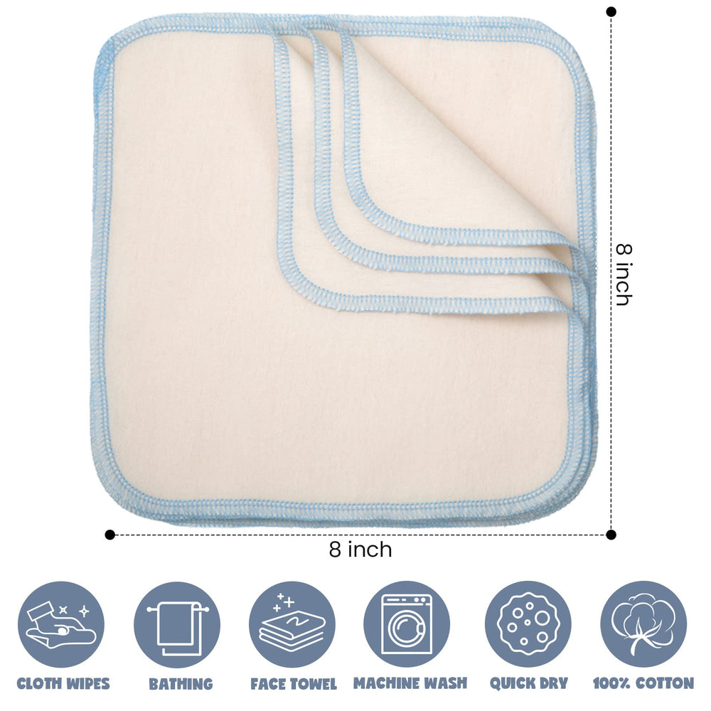Mimorou five-color edge-stitching wipes with durable design for extended use.