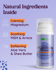 Mindfully Natural Magnesium Cream used in a kid's bedtime routine.