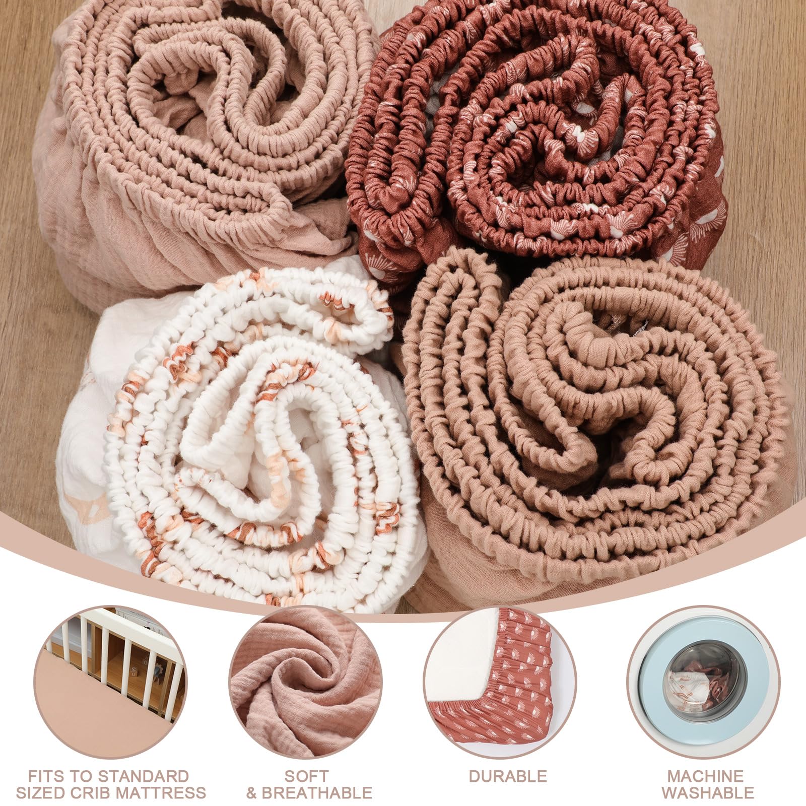 Mindsoft sun pattern sheet image suitable for multiple baby occasions