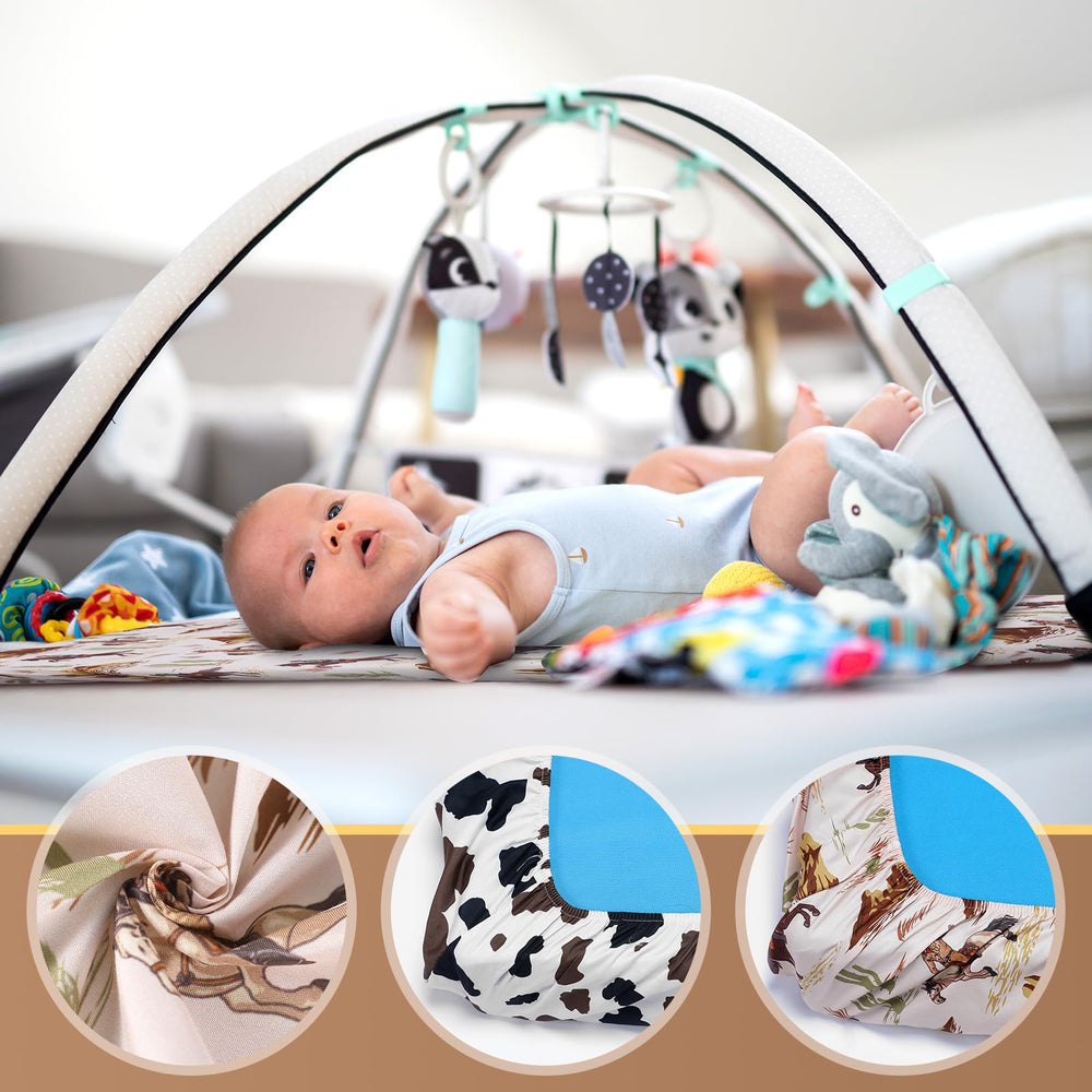 Mindsoft Western Cowboy nursery theme adds playful style