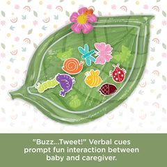 MindWare Sensory Sprouts pop-off flower attachment adds interactive fun during exploration