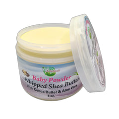 Mine Botanicals Baby Powder Whipped Shea Butter aroma evokes calming scent