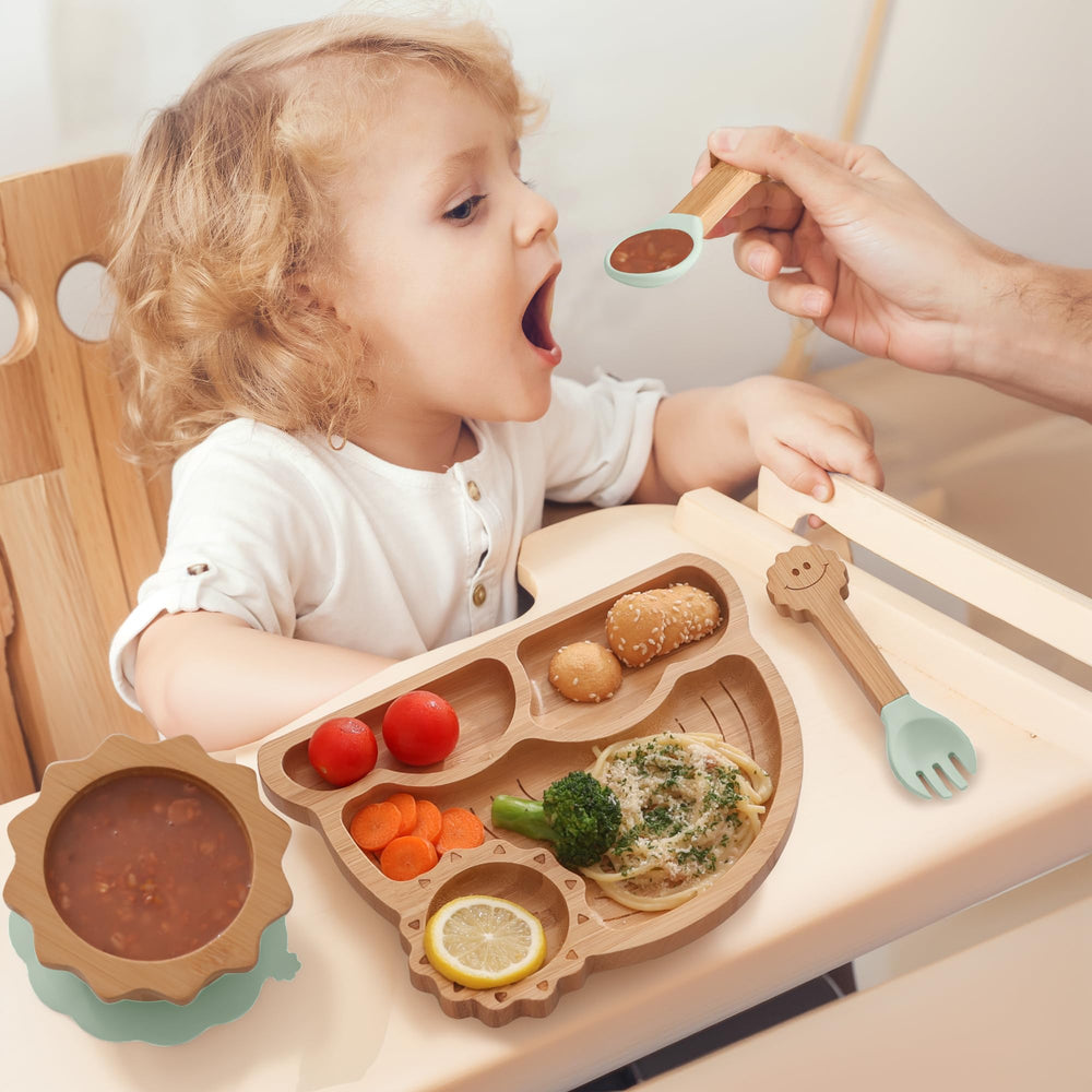 MingHoYo baby-friendly set stored neatly after meals with air-drying for longevity.