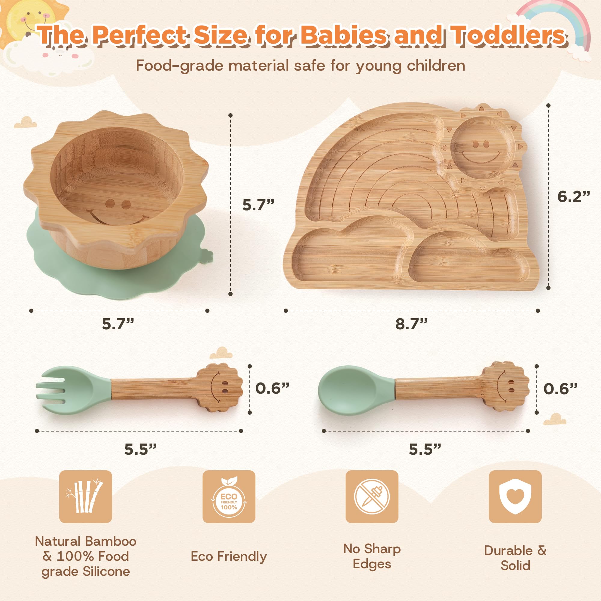 MingHoYo durable food-grade silicone suction sticks securely to smooth surfaces.