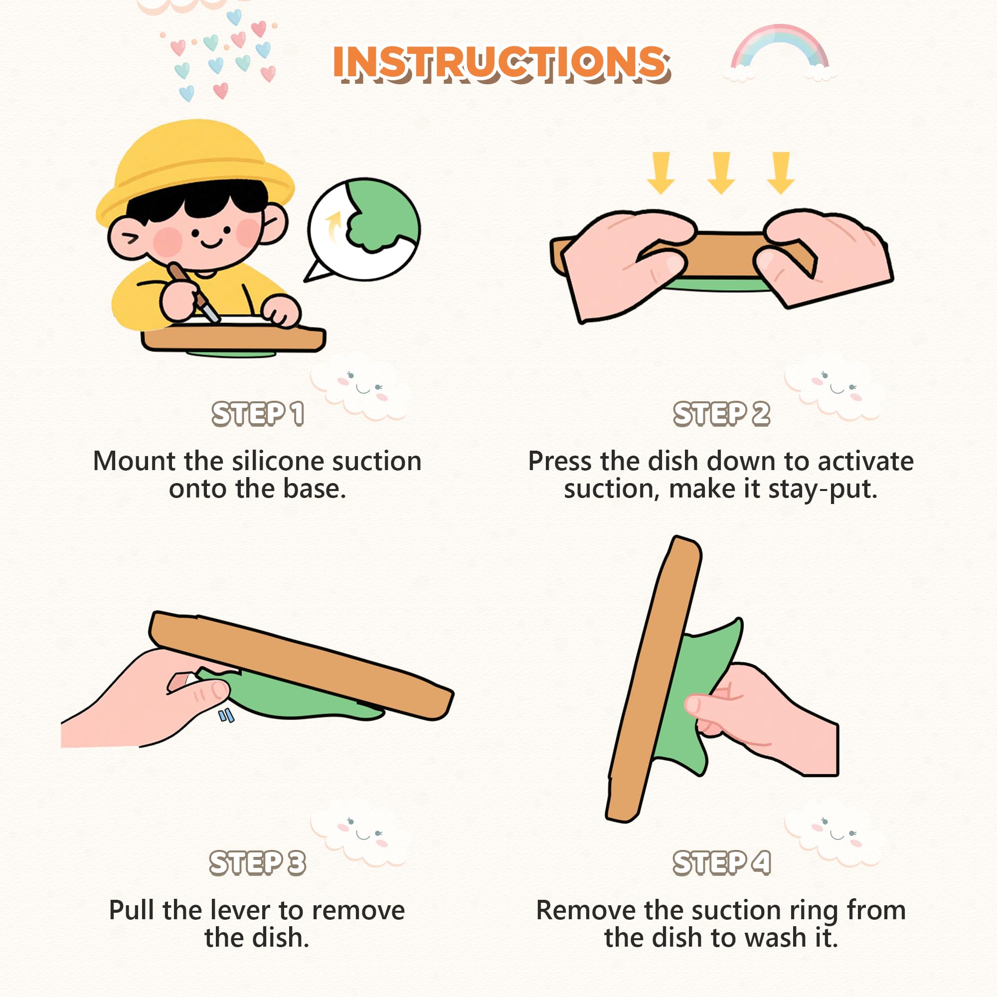 MingHoYo kid-friendly mealtime set fosters curiosity about healthy foods.