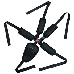 Mingxiong 5-point harness seatbelt in black with secure fit for high chairs