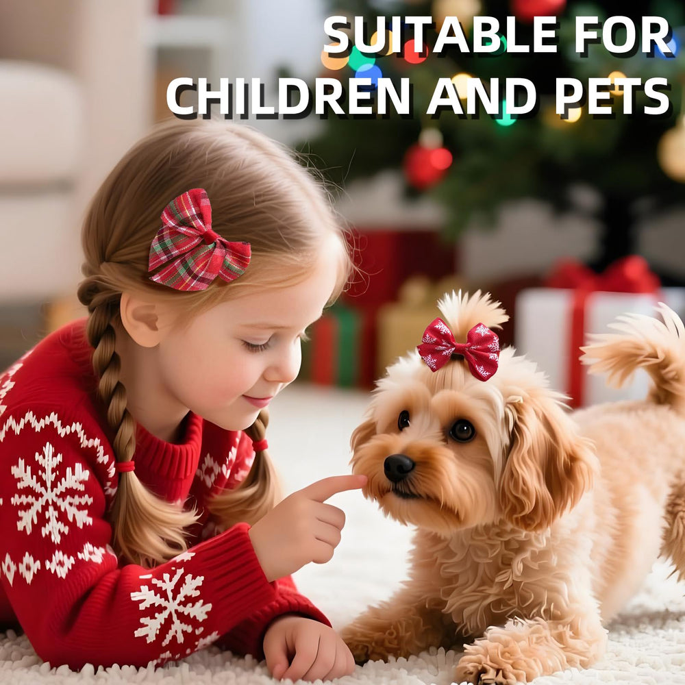Mini Christmas Baby Hair Clip Candy Cane provides cute holiday detail