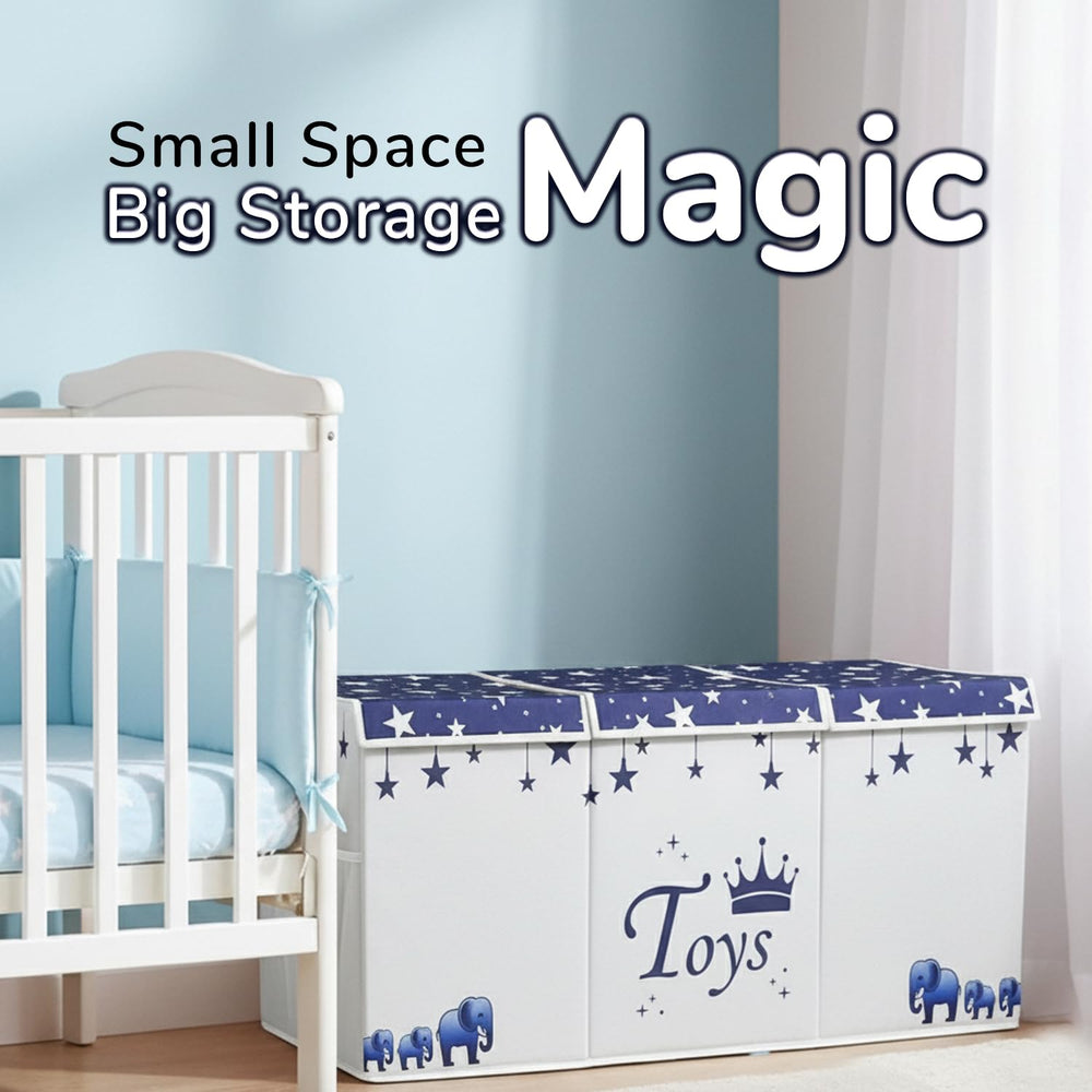 Mini Hide chest with butterfly accents adds playful decor to living rooms.