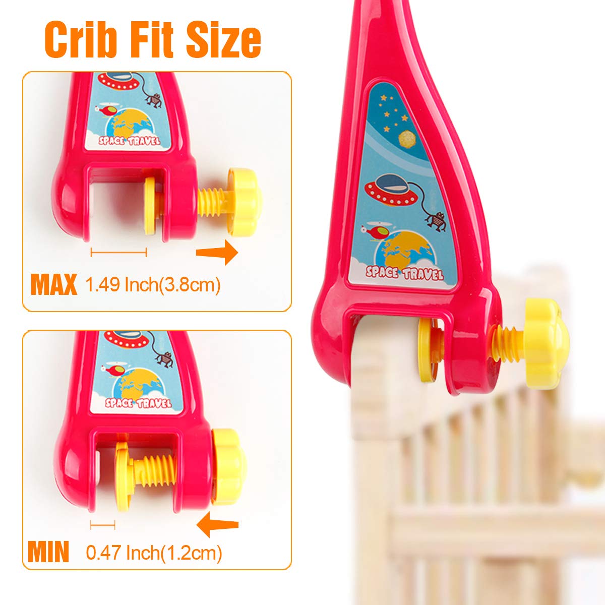 Mini Tudou removable pendant for flexible play and safe viewing