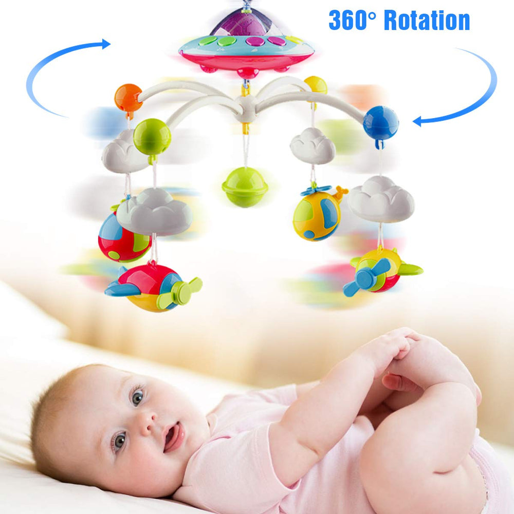 Mini Tudou star projection ceiling displays calming night sky for bedtime