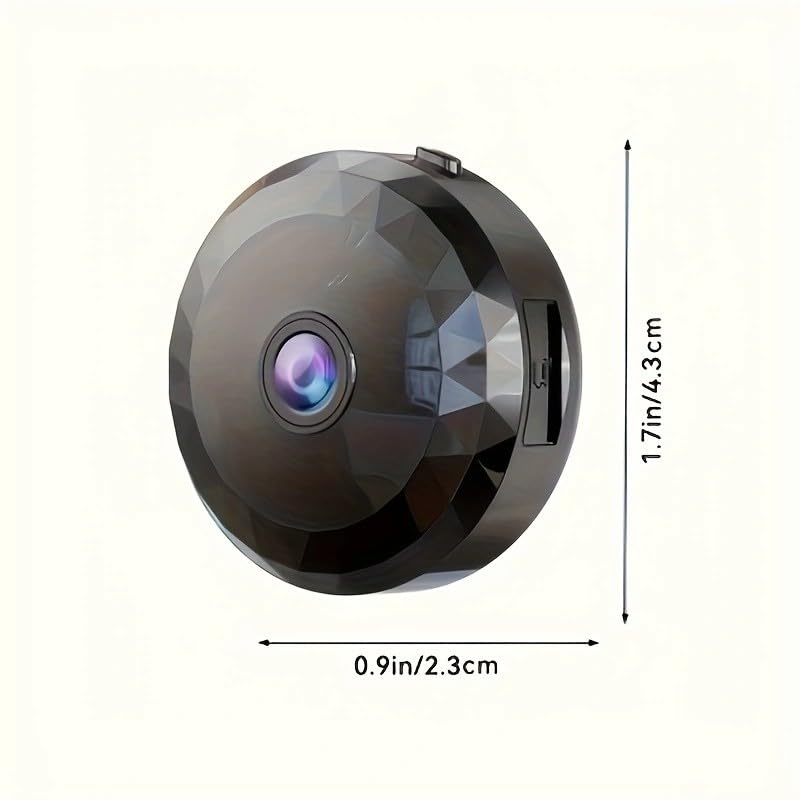 Mini WiFi Security Camera motion detection captures important events automatically.