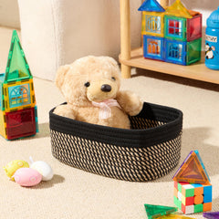 MiniArk closet organizer bin keeps items within easy reach.