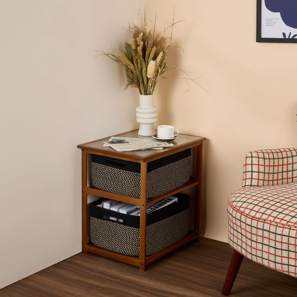 MiniArk gift baskets repurposed for decorative storage and gifting ideas.
