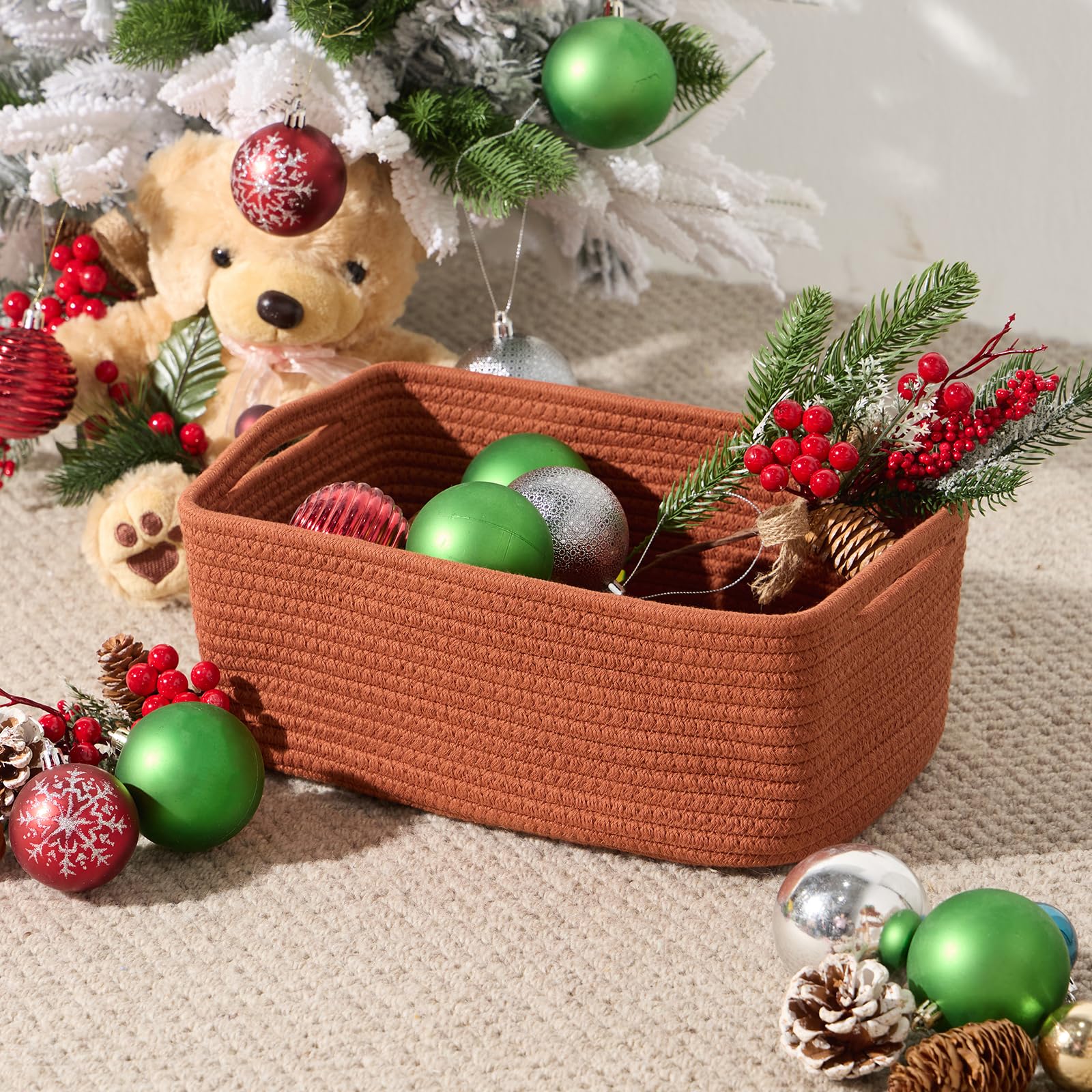 MiniArk closeup shows tight rope weave and durable construction for everyday use.